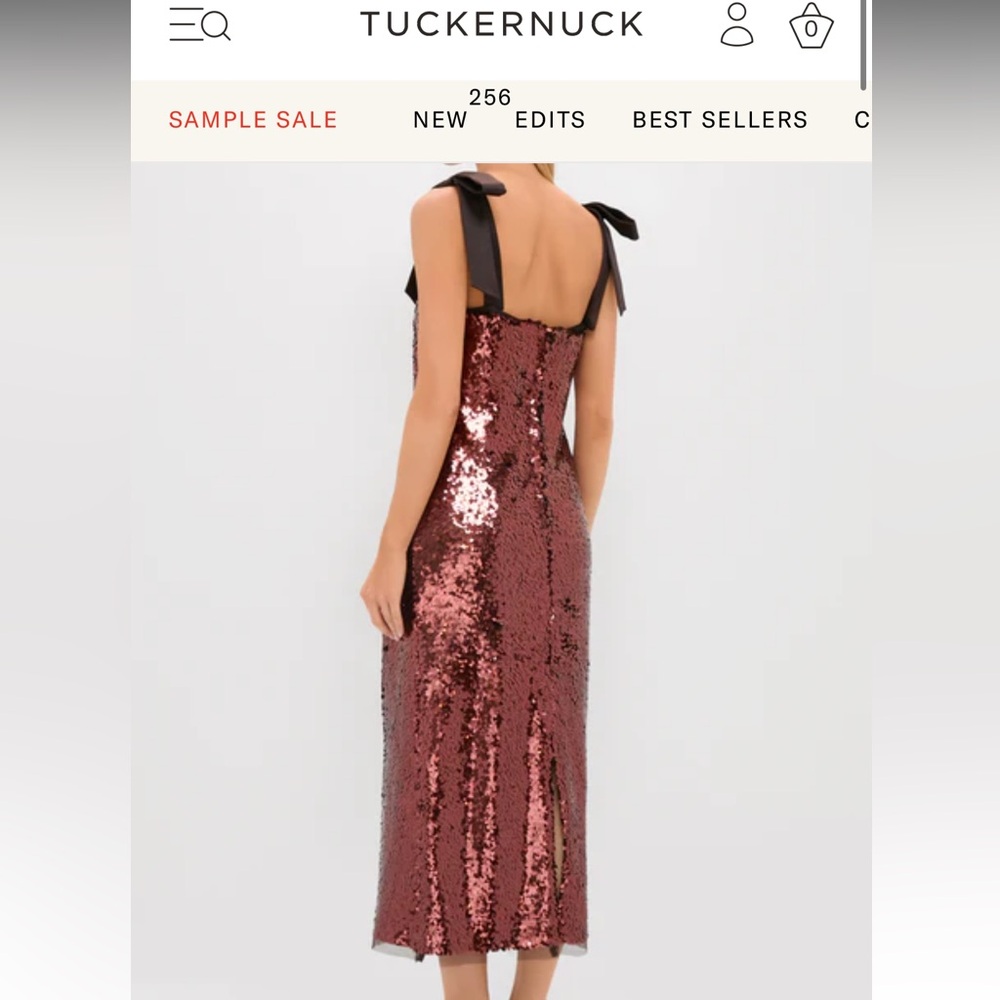 Tuckernuck Bronze Sequin Roxy Dress - Picture 8 of 9